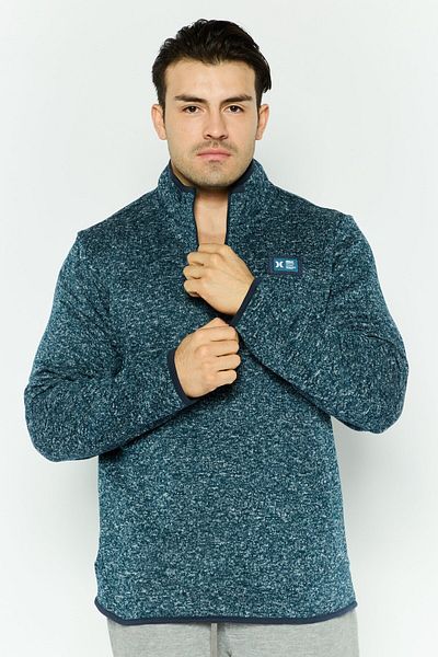 Hurley Men Sportswear Fit Long Sleeves Outdoor Sweatshirt, Navy