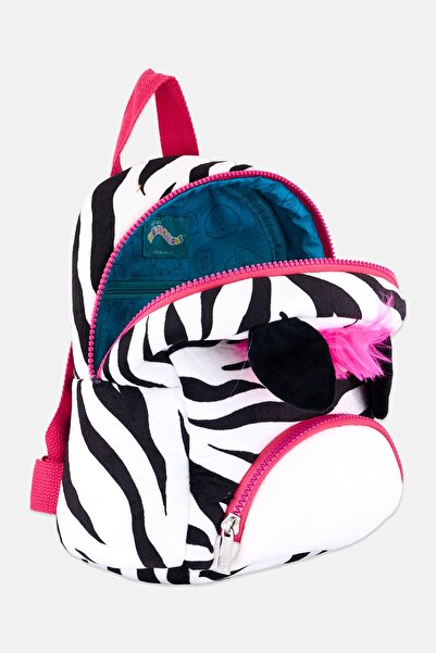 Squishmallows Kids Girl Tracey Plush Mini Backpack 25 H x 22 L x 11 W cm, White