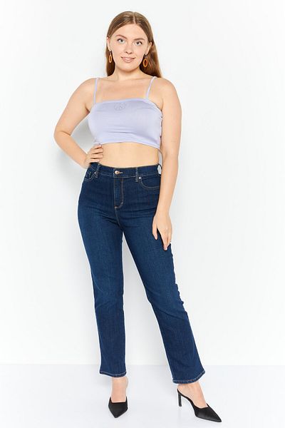 Missguided Women Square Neck Sleeveless Crop Top, Lavender