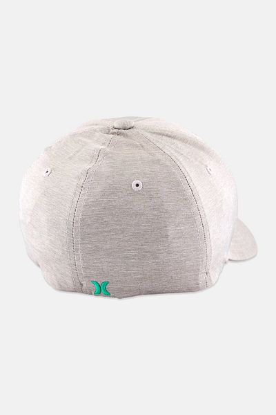 Hurley Men H20 Dri Skyridge Brand Logo Cap, Grey