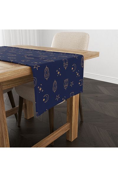 Filamente Ramadan Runner / Ramadan Pattern / Stain Resistant - Washable Micropetek Fabric 140x40