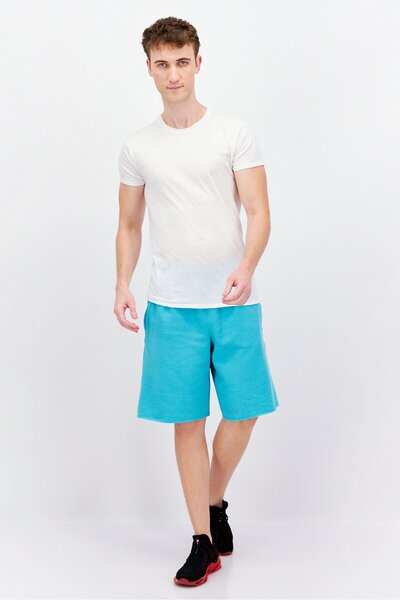 Champion Men Sportswear Fit Training Shorts, Turquoise