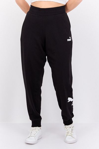 Puma Women Sportswear Fit Brand Logo Training Sweat Pants, Black