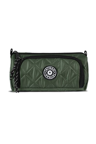 Jacbag Prime XL Soft-Double Compartment Quilted Pencil Case