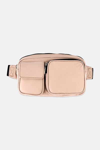 Danskin Women Brand Logo Fanny Pack 23 L x 15 H x 5 W cm, Beige