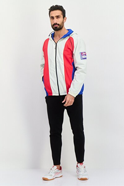 Reebok Men Sportswear Fit Long Sleeves Training Jacket, White