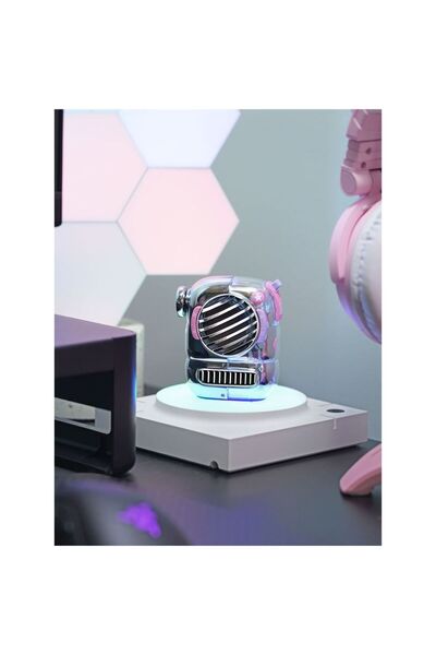 DIVOOM مكبر صوت Spark-Pop المحمول بتقنية البلوتوث - وردي