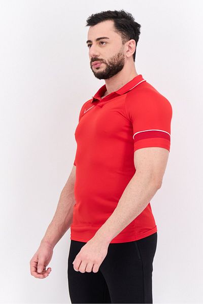 Nike Men Sportswear Fit Short Sleeves Training Polo, Red