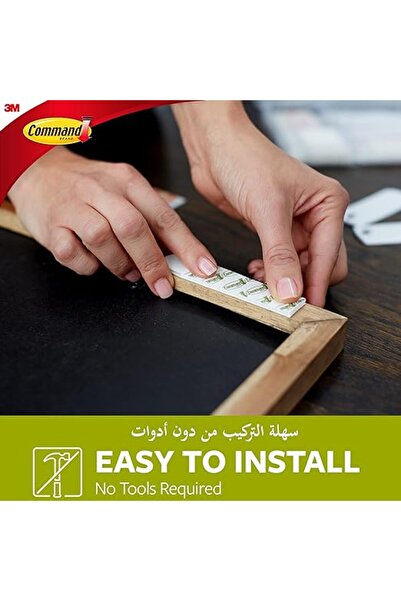 COMMAND 3M Command picture hanging strips white X Large 4 sets/ pk