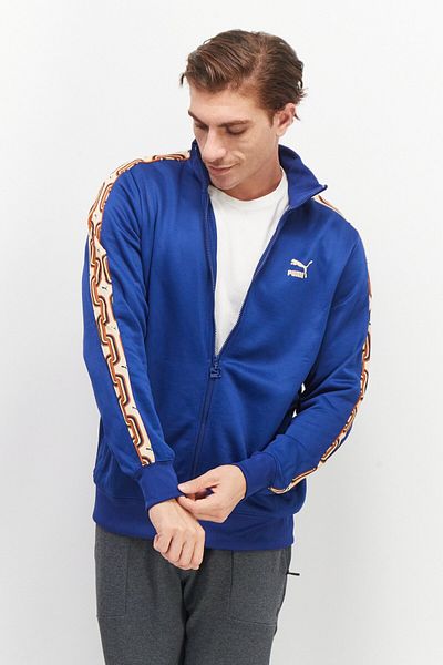 Puma Men Sportswear Fit Long Sleeve Training Sweatshirt, Blue