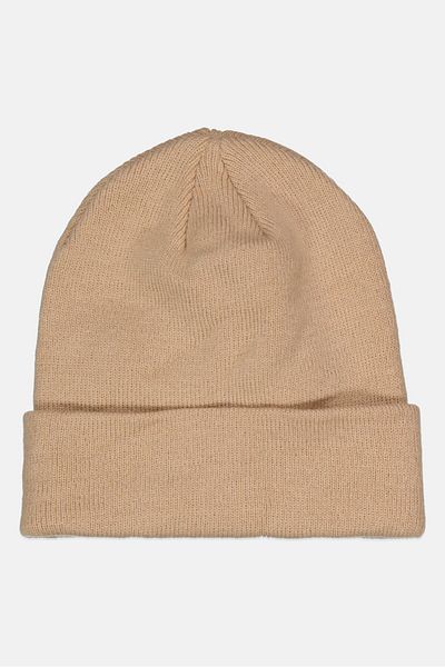Don't Call Me Jennyfer Women Plain Knitted Beanie, Beige