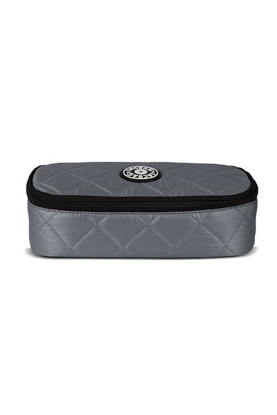 Jacbag Oval XL Soft-Oval Type Large Size Quilted Pencil Case