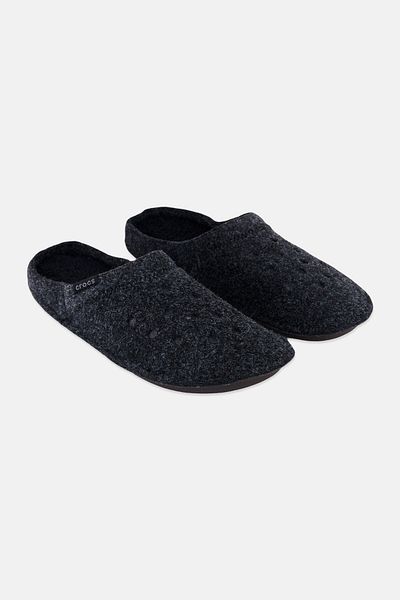 Crocs Men Slip On Classic Slipper, Black
