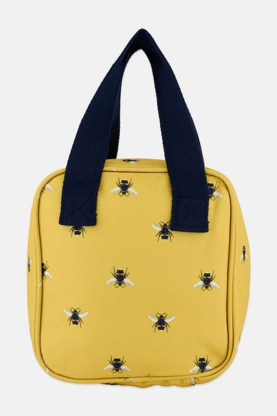 Joules Individual Brand Logo Cool Lunch Bag 20 H x 20 L x 13 W cm, Yellow