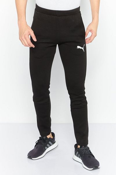 Puma Men Sportswear Fit Drawstring Training Sweatpants, Black
