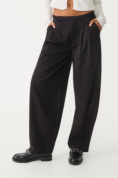 Stradivarius Smart balloon fit trousers
