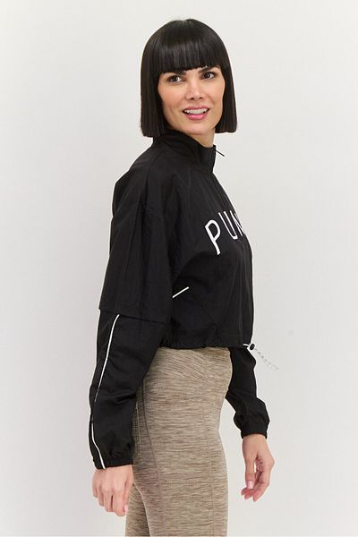Puma Women Sportswear Fit Long Sleeve Outdoor Jacket, Black