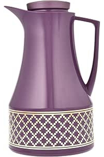 ALSAIF Coffee And Tea Vacuum Flask From Deva Size: 1.0 L Color: Purple