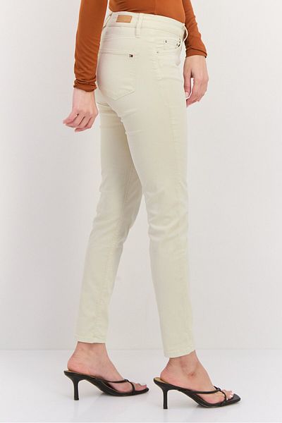 Tommy Hilfiger Women Skinny Fit Solid Pants,beige
