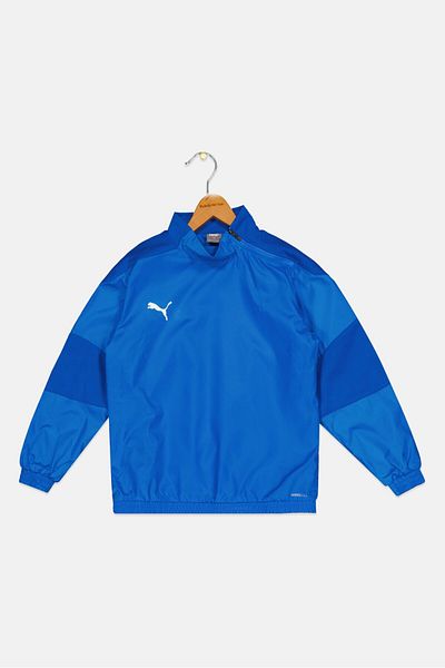 Puma Kids Boy Sportswear Fit Long Sleeve Outdoor Jacket, Blue