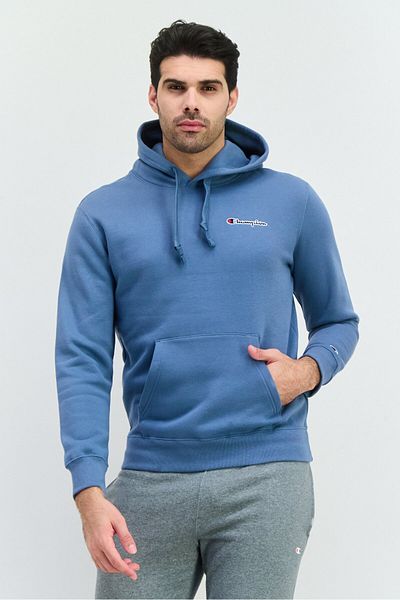 Champion Men Sportswear Fit Long Sleeves Outdoor Sweatshirt, Sage Blue