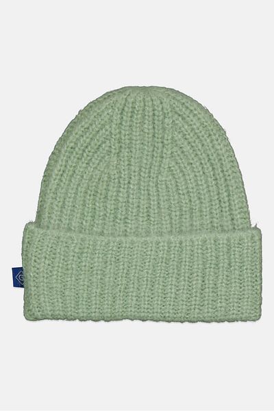 Gant Men Knitted Beanie Hat, Sage Green