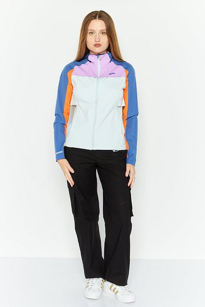 Brooks Women Sportswear Fit Long Sleeve Outdoor Jacket, Blue