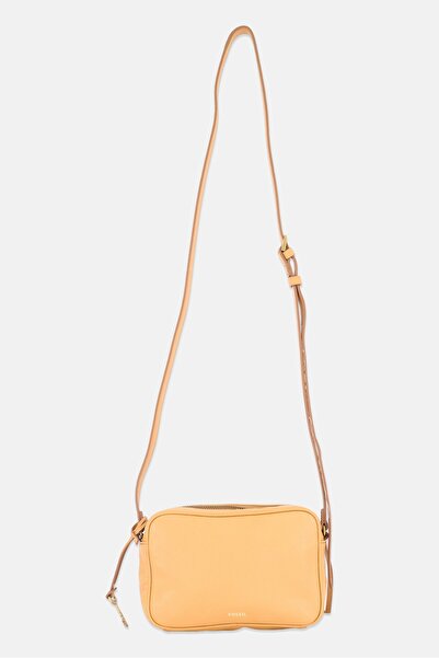 Fossil Women Embroidered Cross Body Bag, 16 H x 23 L x 6 W cm, White