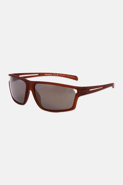 Timberland Men Tb9307 Sports Sunglasses, Brown