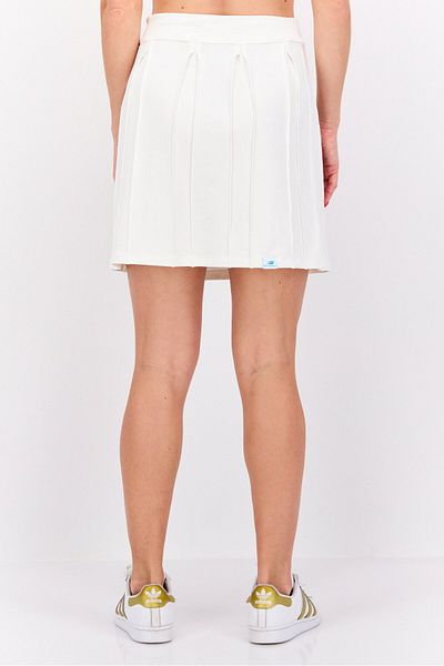 New Balance Women Sportwear Fit Brand Logo Tennis Skirt, White