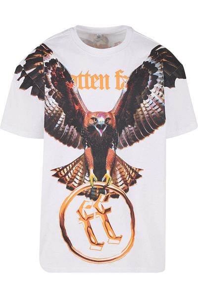 Forgotten Faces Head On Hawk – Schweres, übergroßes T-Shirt