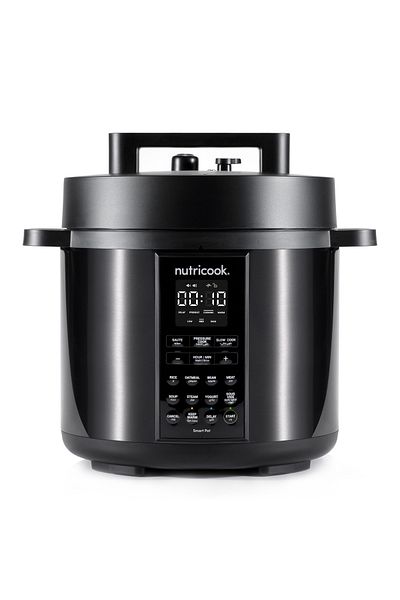 Nutricook Smart Pot 2, 9 in 1 Electric Pressure Cooker, 6 L, 1000 W, , Black, NC-SP204K