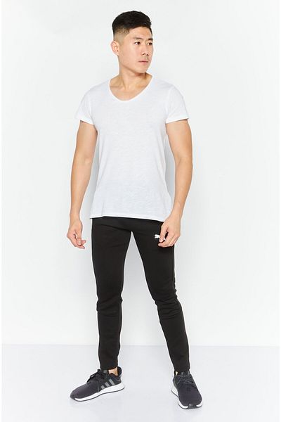Puma Men Sportswear Fit Drawstring Training Sweatpants, Black