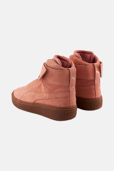 Puma Women Platform Mid Ow Velcro Outdoor Trainers, Pink