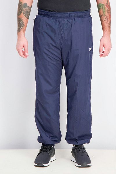 Reebok Men Regular Fit Reversible Track Pants, Co Navy