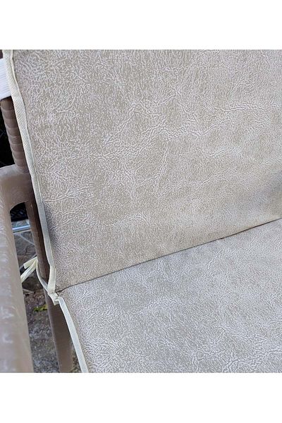 Mandaş Μαξιλάρι καρέκλας πλάτης Rattan - Primer Beige (πάχος 4 cm)