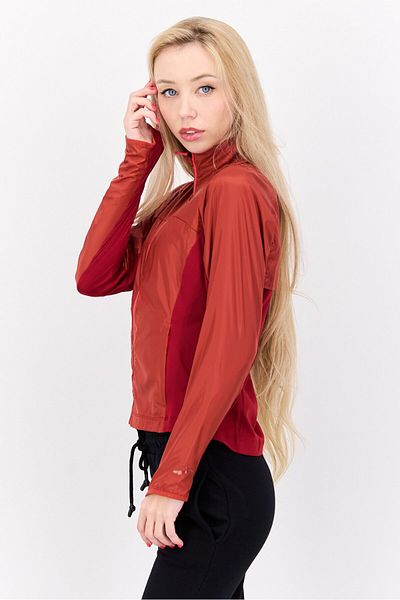 Brooks Women Sportswear Fit Outdoor Jacket, Red