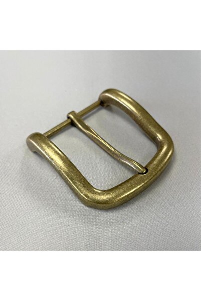 ipekbazaar Kemer Tokası 4 cm, Dalgalı - 1 Adet, Deri Hobi Kemer Yapmak İçin Metal Toka