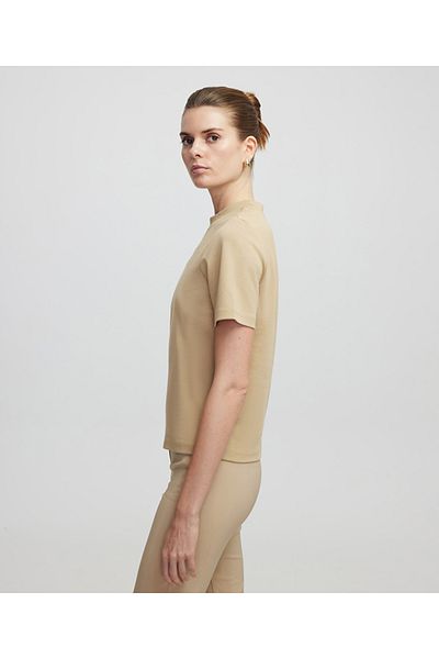 İpekyol Stand Collar Basic T-Shirt