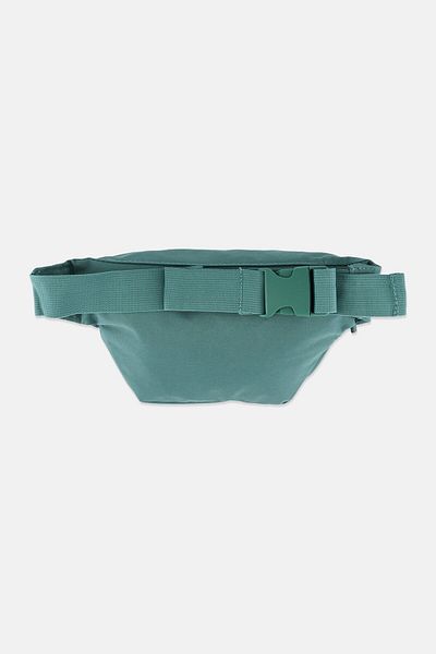 Champion Men Embroidered Logo Fanny Pack Bag 15 H x 26 L x 9 W cm, Olive