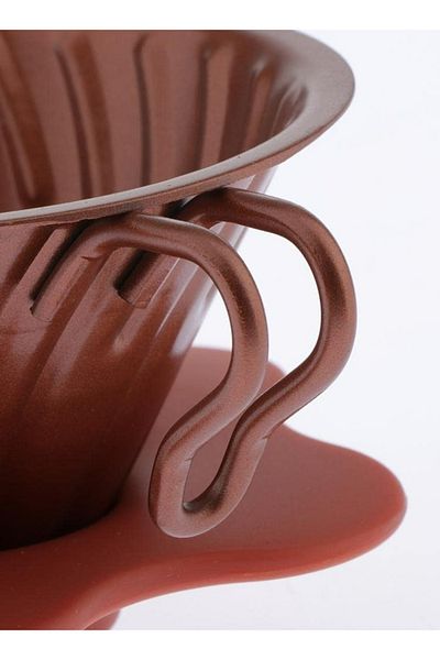 Drop V60 Dripper Stainless Steel for Pour Over Coffee maker V01