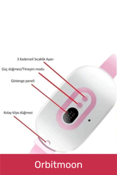 Orbitmoon Yeni Seri Titreşimli Taşınabilir Sıcak Tutan Regl Ağrıları Dijital ...