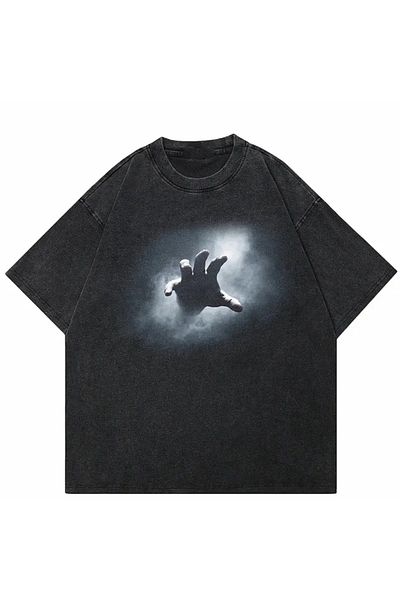Gofeel Unisex Mysterious Hand Washable Oversize Tshirt