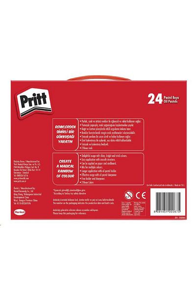 Pritt Pack of 24 Pastel Painted Bags -1048064