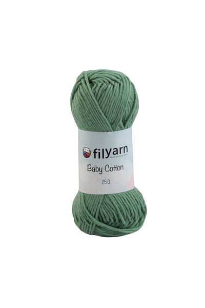 Filyarn 25 γραμμάρια Oeko-tex Certified Baby and Vest νήμα - Πλεκτό στο χέρι βαμβακερό νήμα