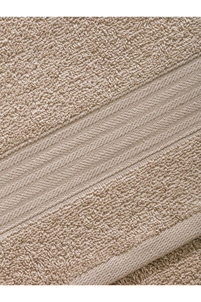 LC Waikiki LCW Бежевий бавовняний рушник для ванної кімнати 70x140 см