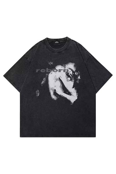 Gofeel Unisex Reborn πλενόμενο μπλουζάκι Oversize