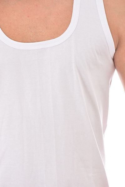 KEYAL Tutku 12 Pieces 0101 Men's Combed Cotton Undershirt White