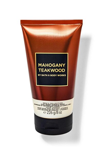 Bath & Body Works Mahogany Teakwood Erkek Vücut Peelingi 226 g