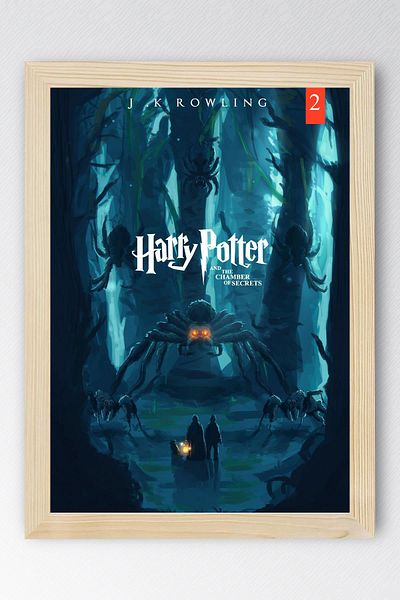 Saturn Harry Potter and the Chamber of Secrets Framed Painting - Movie Poster Painting